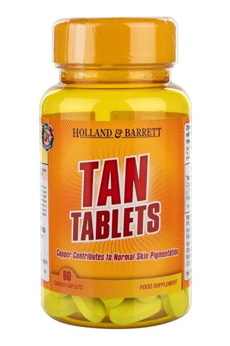 Holland & Barrett - Tan Tablets - 60 caplets