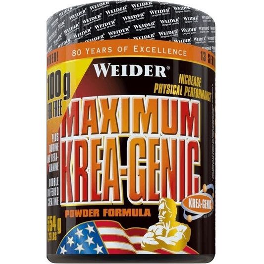 Weider - Maximum Krea-Genic Powder - 554g