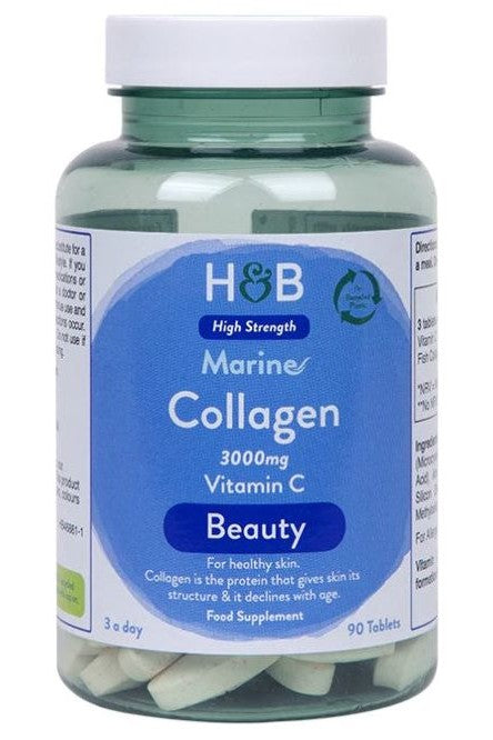 Holland & Barrett - Marine Collagen with Vitamin C - 90 tabs