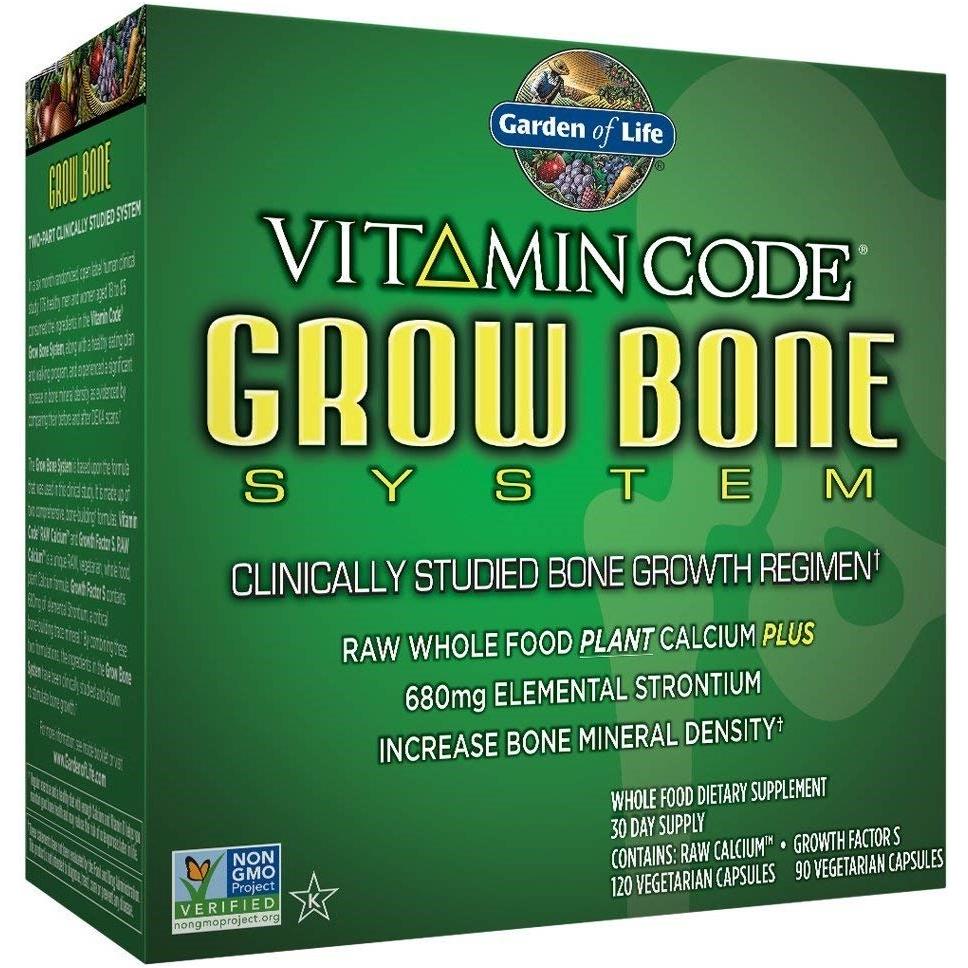 Garden of Life - Vitamin Code Grow Bone System - 30 day supply