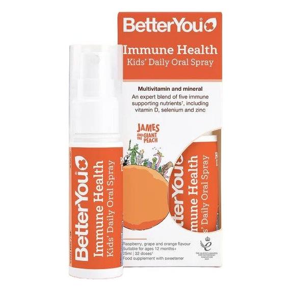 Better You - Immune Health Kid's Daily Oral Spray Raspberry