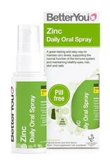 Better You - Zinc Daily Oral Spray Natural Lemon & Lime - 50 ml.