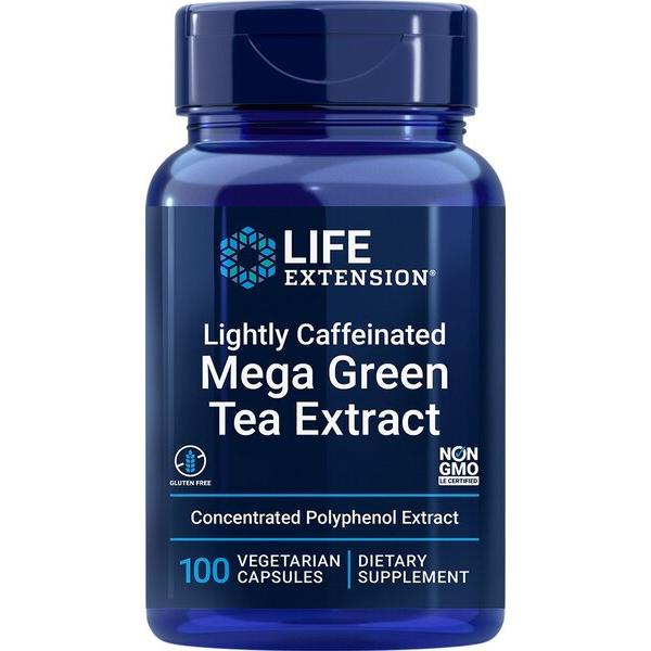 Life Extension - Lightly Caffeinated Mega Green Tea Extract -