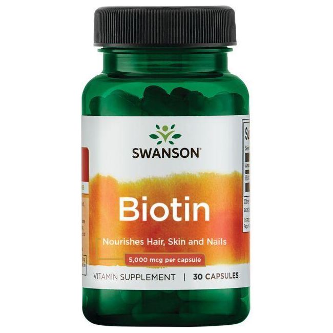 Swanson - Biotin 5000mcg - 30 caps