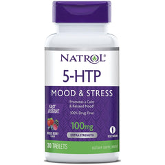 Natrol - 5-HTP Fast Dissolve 100mg - 30 tablets