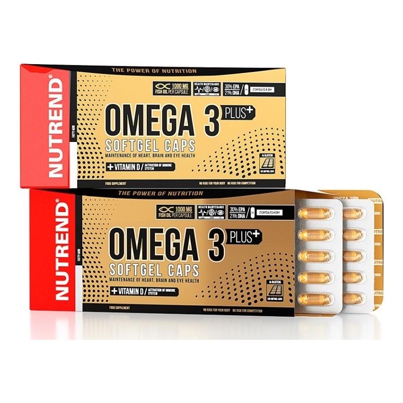 NUTREND - Omega 3 Plus - 120 caps