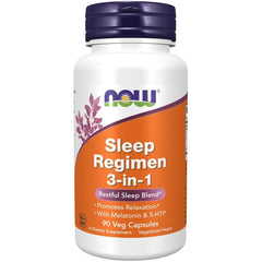 NOW Foods - Sleep Regimen 3-in-1 - 90 vcaps