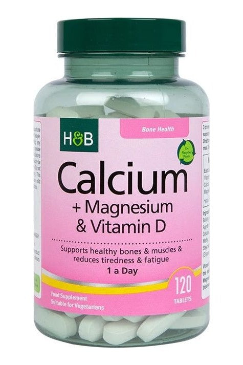 Holland & Barrett - Calcium + Magnesium & Vitamin D - 120