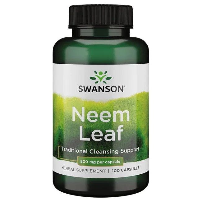 Swanson - Neem Leaf, 500mg - 100 caps