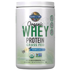 Garden of Life - Organic Whey Protein - Grass Fed