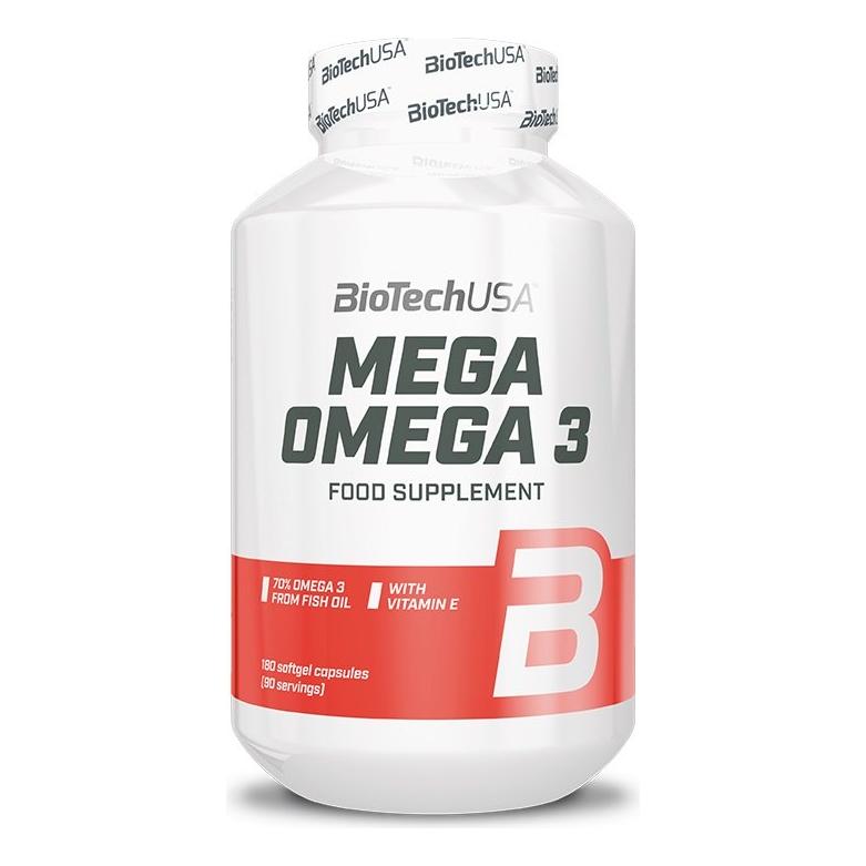 BioTech USA - Mega Omega 3 - 180 caps