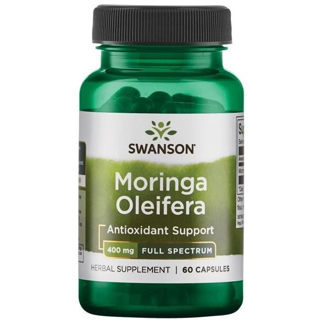 Swanson - Moringa Oleifera, 400mg - 60 caps