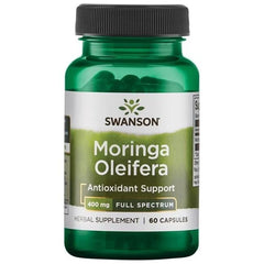 Swanson - Moringa Oleifera, 400mg - 60 caps