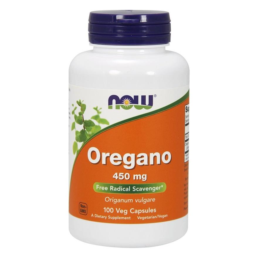 NOW Foods - Oregano, 450mg - 100 vcaps