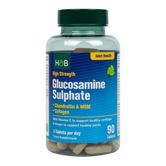 Holland & Barrett - Glucosamine Sulphate + Chondroitin & MSM +