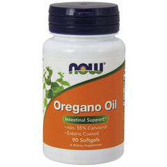 NOW Foods - Oregano Oil, Enteric - 90 softgels