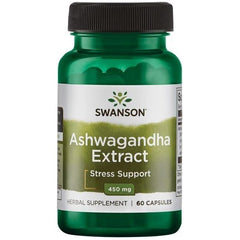 Swanson - Ashwagandha Extract, 450mg - 60 caps