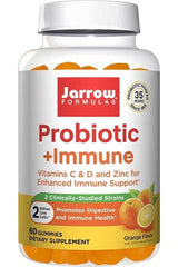 Jarrow Formulas - Probiotic + Immune, Orange - 60 gummies