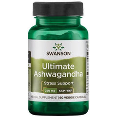 Swanson - KSM-66 - Ashwagandha Ultimate - 250mg - 60 vcaps