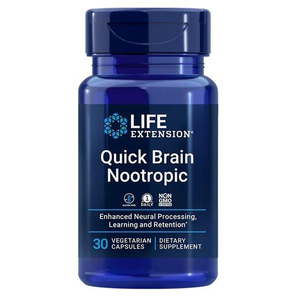 Life Extension - Quick Brain Nootropic - 30 vcaps