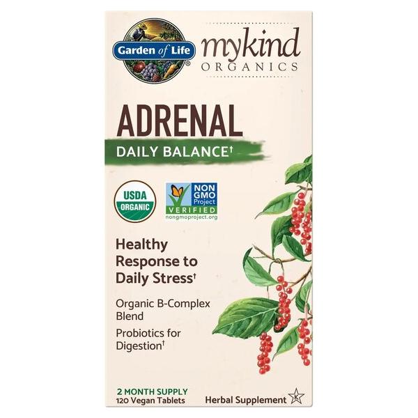 Garden of Life - Mykind Organics Adrenal Daily Balance - 120