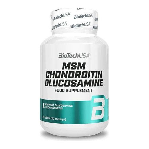 BioTech USA - MSM Chondroitin Glucosamine - 60 tabs