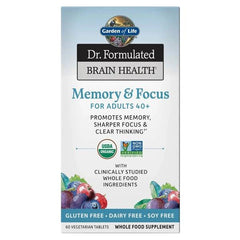 Garden of Life - Dr. Formulated Memory & Focus for Adults 40+ -