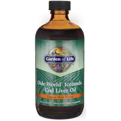 Garden of Life - Olde World Icelandic Cod Liver Oil, Lemon Mint