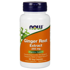 NOW Foods - Ginger Root Extract, 250mg - 90 vcaps