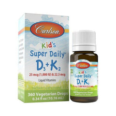 Carlson Labs - Kid's Super Daily D3 + K2