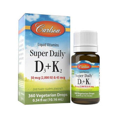 Carlson Labs - Kid's Super Daily D3 + K2