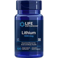 Life Extension - Lithium, 1000mcg - 100 vcaps