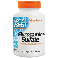 Doctor's Best - Glucosamine Sulfate, 750mg - 180 caps