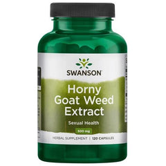 Swanson - Horny Goat Weed Extract, 500mg - 120 caps