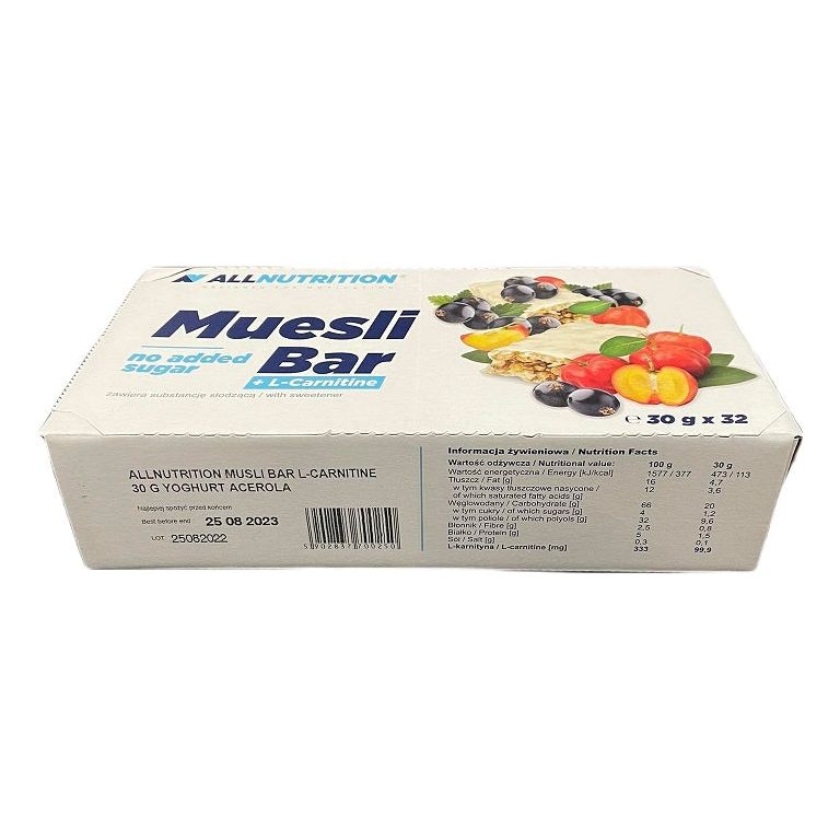 Allnutrition - Muesli Bar + L-Carnitine