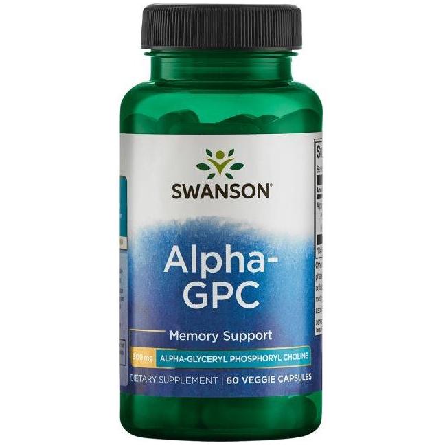 Swanson - Alpha-GPC Alpha GlyceroPhosphoCholine, 300mg - 60