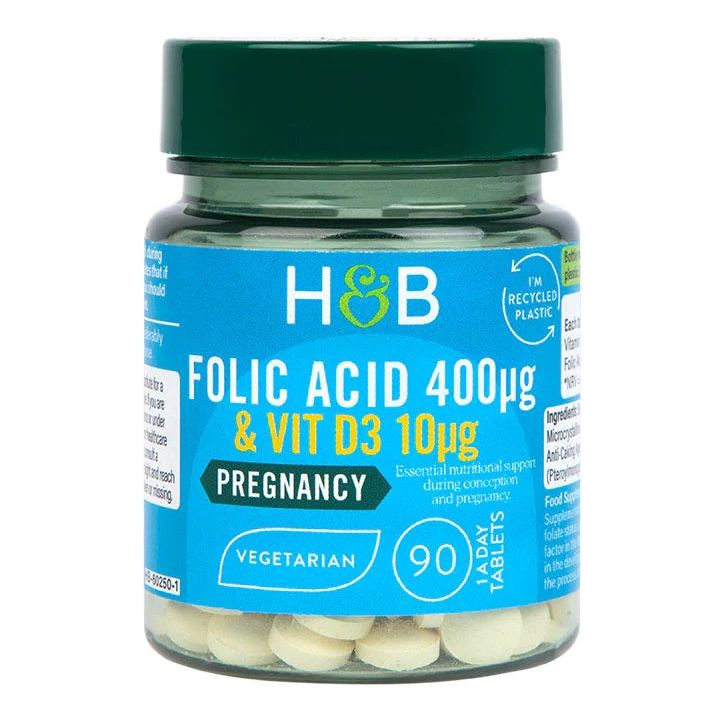 Holland & Barrett - Folic Acid 400mcg