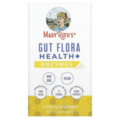 MaryRuth Organics - Gut Flora Health+ Enzymes