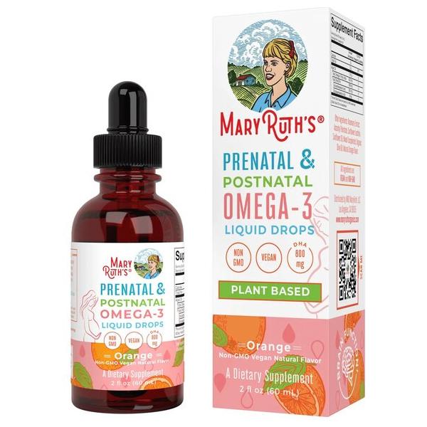 MaryRuth Organics - Prenatal & Postnatal Omega-3 Liquid Drops