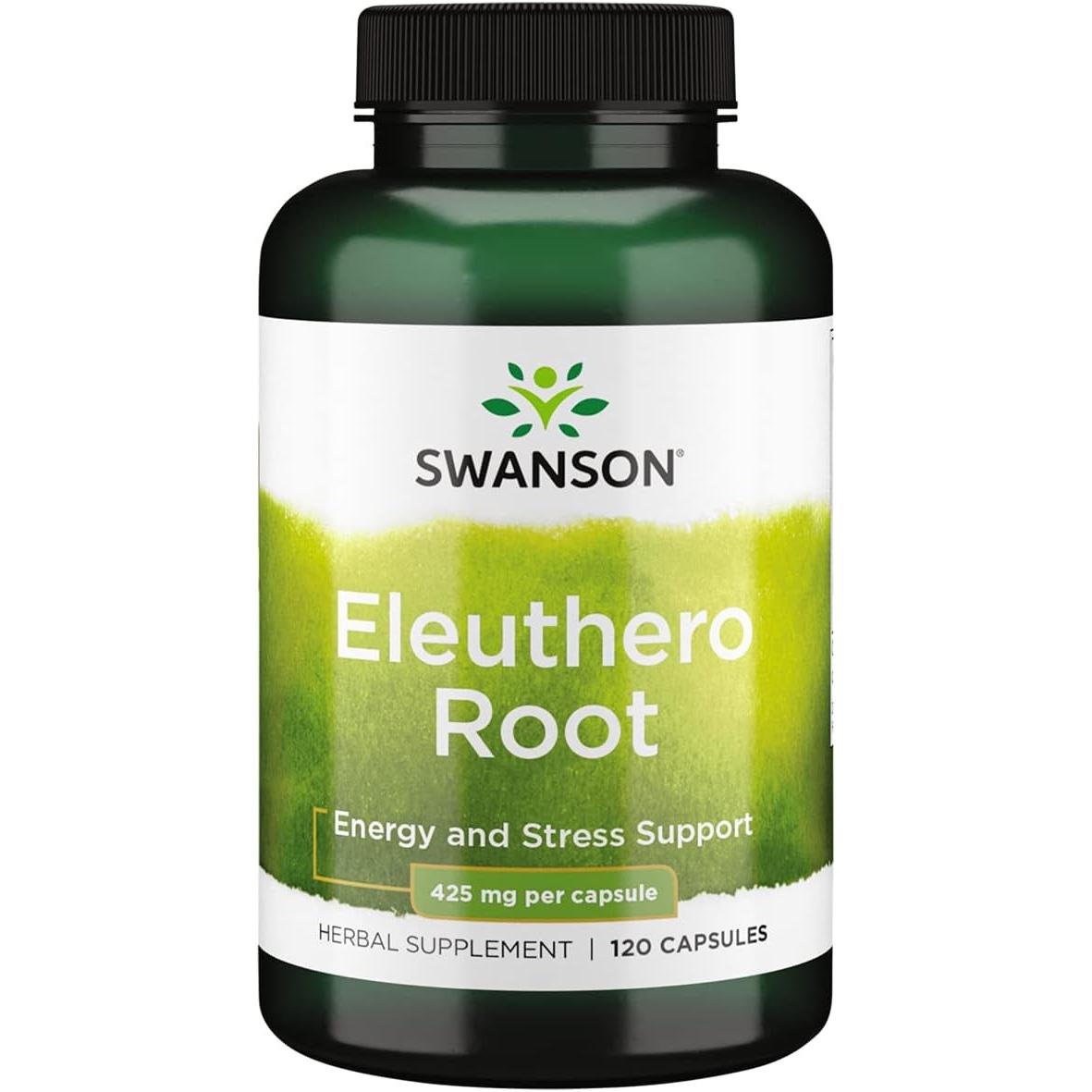 Swanson - Eleuthero Root, 425mg - 120 caps