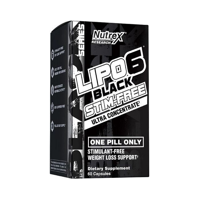 NUTREX - Lipo-6 Black Ultra Concentrate Stim-Free