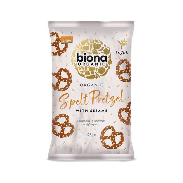 Biona Organic - Spelt Pretzel with Sesame - 125g