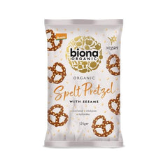 Biona Organic - Spelt Pretzel with Sesame - 125g