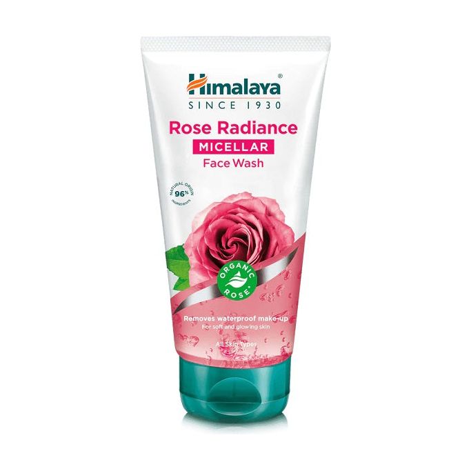 Himalaya - Organic Rose Radiance Micellar Face Wash - 150 ml.