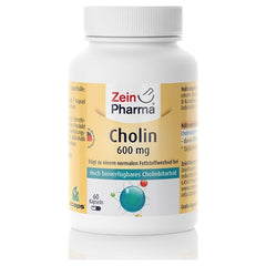 Zein Pharma - Choline, 600mg - 60 caps