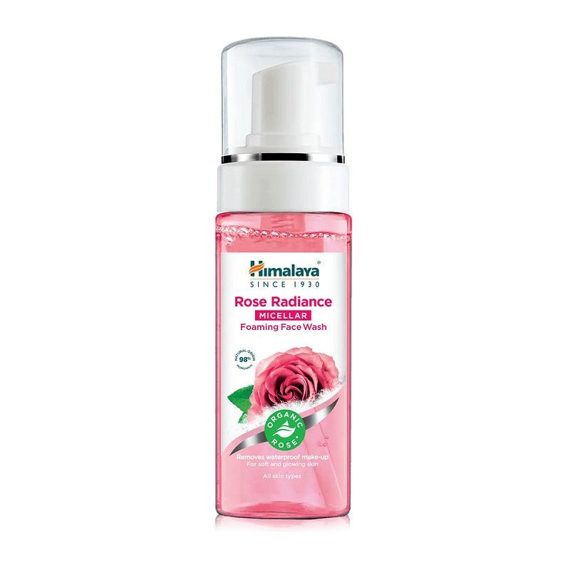 Himalaya - Organic Rose Radiance Micellar Foaming Face Wash -