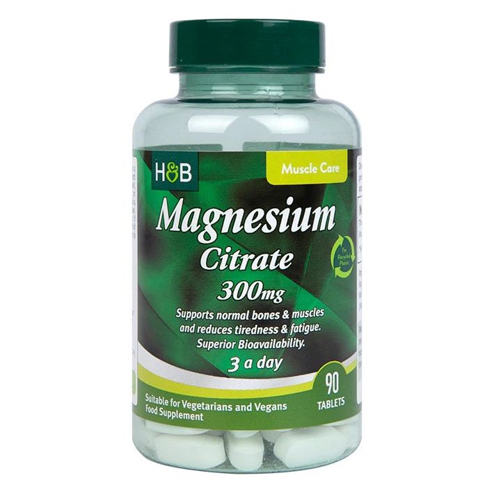 Holland & Barrett - Magnesium Citrate - 300mg - 90 tabs