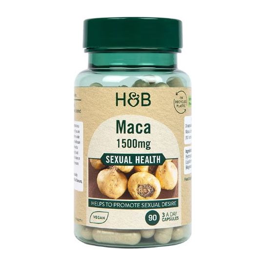 Holland & Barrett - Maca - 1500mg - 90 vcaps