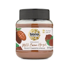 Biona Organic - Milk Cocoa Hazel Spread - 350g