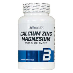 BioTechUSA - Calcium Zinc Magnesium - 100 tablets